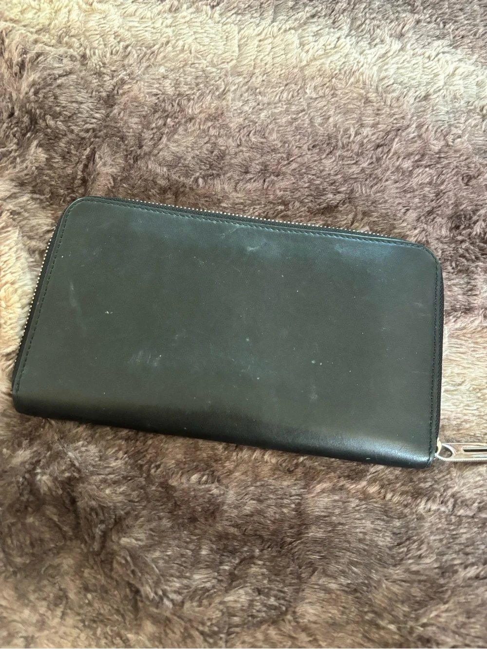 Tiffany & Co. Smooth Leather Travel Wallet Organizer